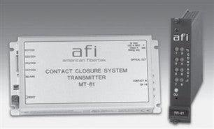 American Fibertek MT-81 8-Channel Contact Closure Module TX w/Power Fail Safe MM