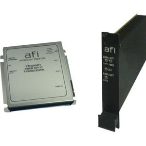 American Fibertek MX48LXSC Transceiver Module, 10 / 100 / 1000 Ethe