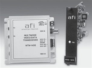 American Fibertek RRM-1400 Video/RS422 Rack Card RX MM