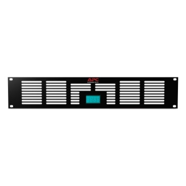 APC ACAC40000 | NetShelter 2U Vent Panel with Temperature Display for 2U Rack Fan Panel (ACF600)