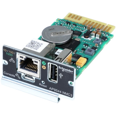 APC AP9544 | Device monitoring And management, Network Management Cards, NMC3 For Easy UPS On-Line, Secure Remote UPS Monitoring And Management