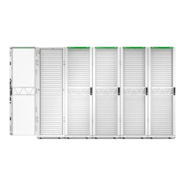 APC AR3300W2 | NetShelter SX Server Rack Gen 2, 42U, 1991H x 600W x 1200D mm, with Sides, White