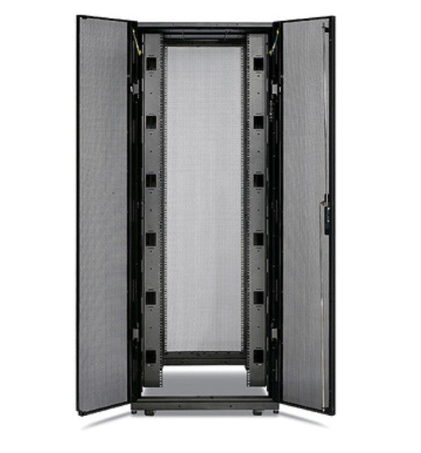 APC AR3357SP | NetShelter SX, Server Rack Enclosure, 48U, Shock Packaging, 2000 lbs, Black, 2258H x 750W x 1200D mm