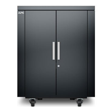 APC AR4018X431 | NetShelter CX, 18U, Soundproof Server Rack Enclosure, 100V to 120V, Dark Grey, 1015H x 750W x 1130D mm