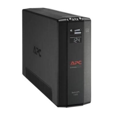 APC BX1350M | Back-UPS 1350, Compact Tower, 1350VA, 120V, AVR, LCD, 10 NEMA Outlets (5 Surge)