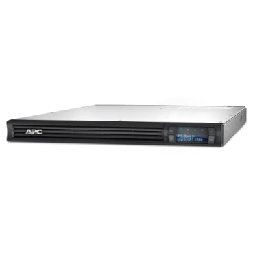 APC SMT1000RM1U | Smart-UPS, Line Interactive, 1000 VA, LCD, Rackmount 1U, 120V, 4x NEMA 5-15R outlet, USB, AVR, Short Depth