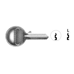 Abus Security Locks 24/41KBL 90020 | Key Blank 4 Pin Left Hand for 24/41 Padlock Box of 50