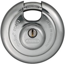 Abus Security Locks 26/90KA RR0131 | Diskus Padlock Keyed Alike with RR0131 Key