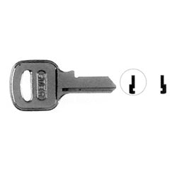 Abus Security Locks 55/40KBR 90150 | Key Blank for 55/40 and 54TI/40 Padlocks Box of 50