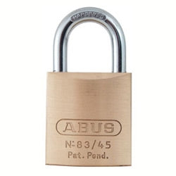 Abus Security Locks 83/45-3000 S2 83698 | Security Padlock Schlage CL Keyway Brass