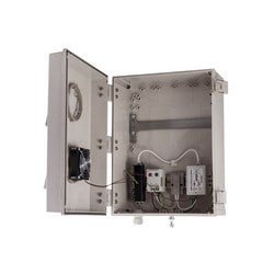 Acceltex Solutions ATS-14126-S-L-CG-POE-HC | 14 Inch x 12 Inch x 6 Inch Heated, Cooled PoE Enclosure