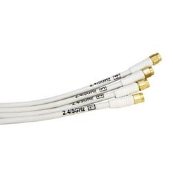 Acceltex Solutions ATS-OP-245-47-4RPSP-36 | 2.4/5 GHz 4/7 dBi 4 Element Indoor/Outdoor Patch Antenna with RPSMA
