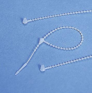 Accuform Signs MAPT11 | Beaded Nylon Ties 5"L, 100/Pkg