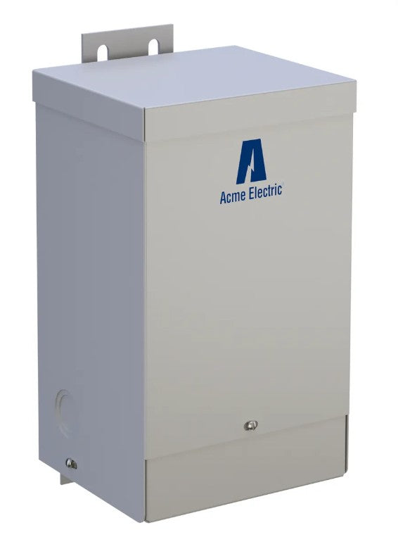 Acme Electric T253010S | Transformer, 240 x 480 V Primary, 120/240 V Secondary, 1 kVA, Wall Mount, 60 Hz
