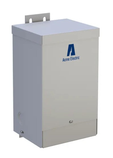 Acme Electric T253012S | Transformer, 240 x 480 V Primary, 120/240 V Secondary, 2 kVA, Wall Mount, 60 Hz