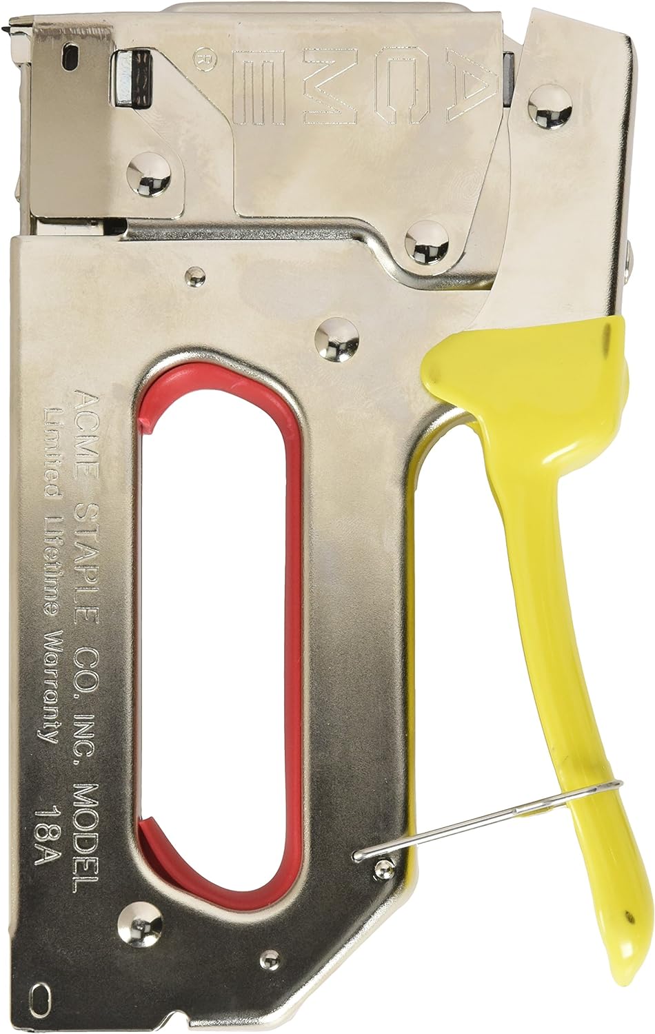 Acme Staple 654018B | 18A Staple Gun With Bottom-Load Magazine For Crown, 3/16"
