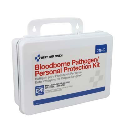 Acme United Corporation 216-O | First Aid Only ANSI/OSHA Compliant Bloodborne Pathogen/Personal Protection Kit