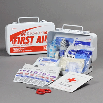 Acme United Corporation 90755 | Direct Safety Decatur First Aid Kit, 10 Person