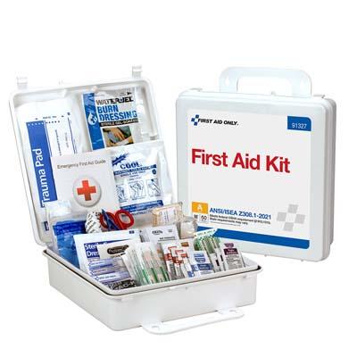 Acme United Corporation 91327 | First Aid Only 50 Person ANSI A Compliant Plastic First Aid Kit