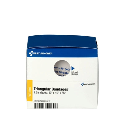 Acme United Corporation FAE-5100 | SmartCompliance First Aid Kit Refill, Triangular Bandage, 2/Box
