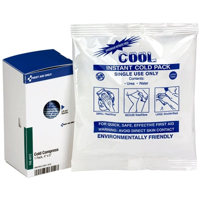Acme United Corporation FAE-6012 | SmartCompliance First Aid Kit Refill, Instant Cold Pack, 4" X 5"