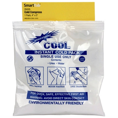 Acme United Corporation Z6005 | SmartCompliance First Aid Kit Refill, 4" X 5" Instant Cold Pack, 1/Bag