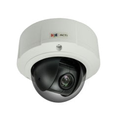 ACTi B95A | 2 Megapixel Outdoor Mini PTZ Camera with Day/Night, Basic WDR, SLLS, 10x Zoom Lens