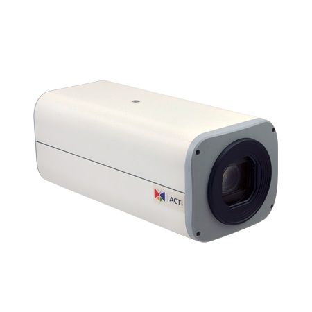 ACTi B23 | 3 Megapixel Box Camera with Day/Night, Superior WDR, 10x Zoom Lens