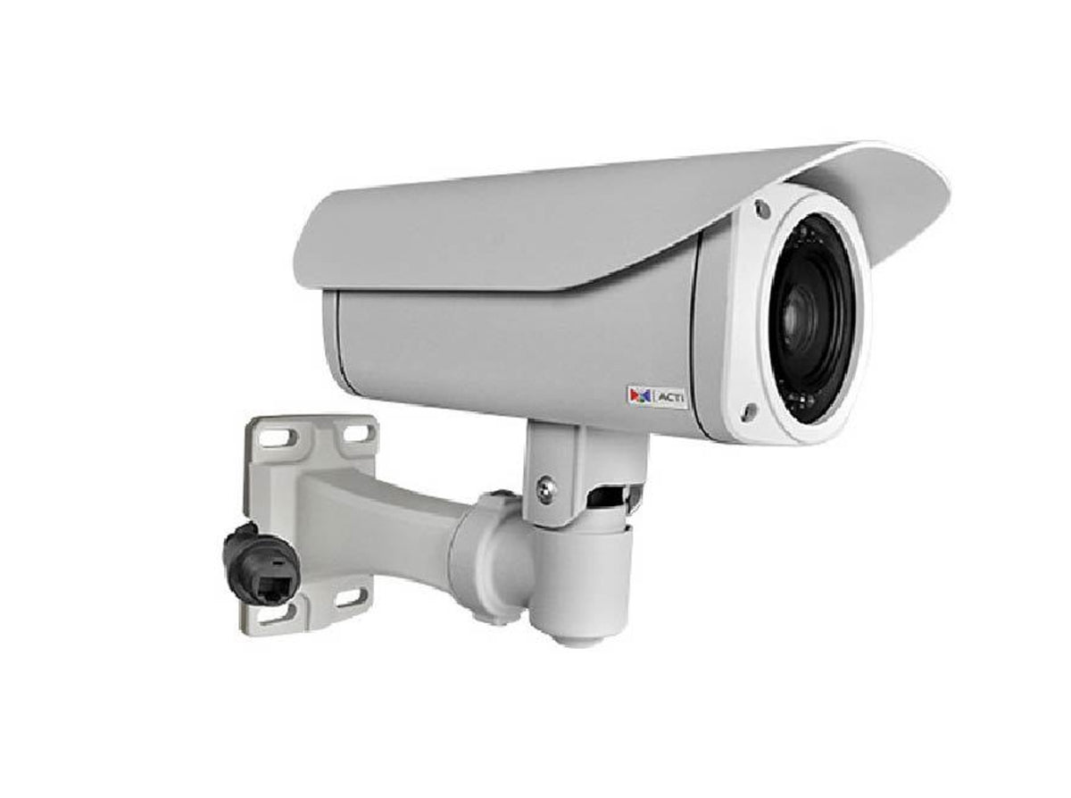 ACTi B410 | 10 Megapixel Outdoor Bullet Camera with Day/Night, Adaptive IR, Basic WDR, 10x Zoom Lens