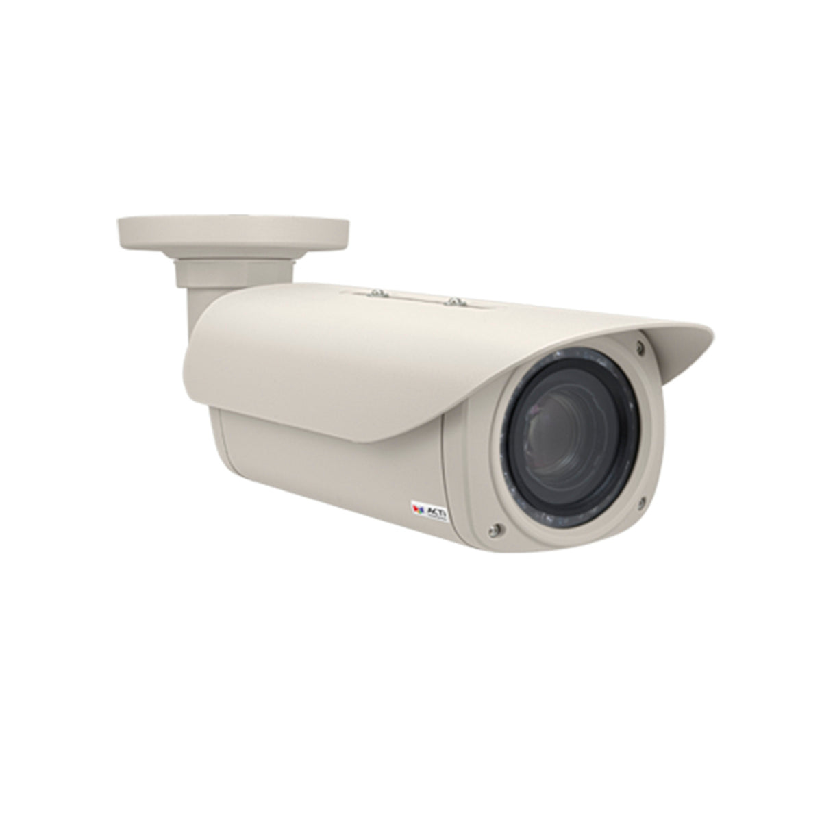 ACTi B412 | 3 Megapixel Outdoor Bullet Camera with Day/Night, Adaptive IR, Extreme WDR, SLLS, 10x Zoom Lens