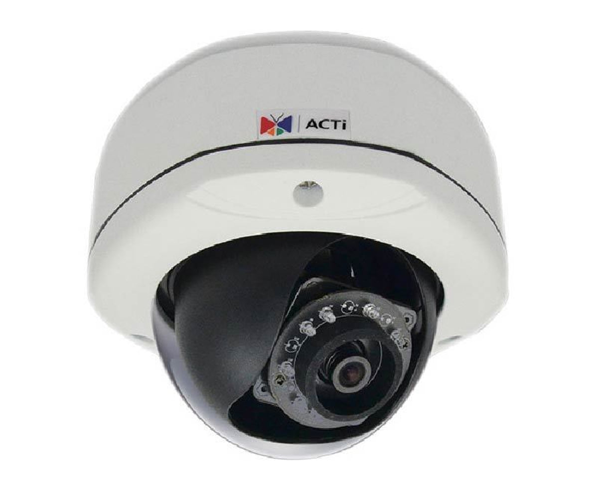 ACTi E78 | 2 Megapixel Outdoor Dome Camera with Day/Night, Adaptive IR, Extreme WDR, SLLS, 3.6mm Lens