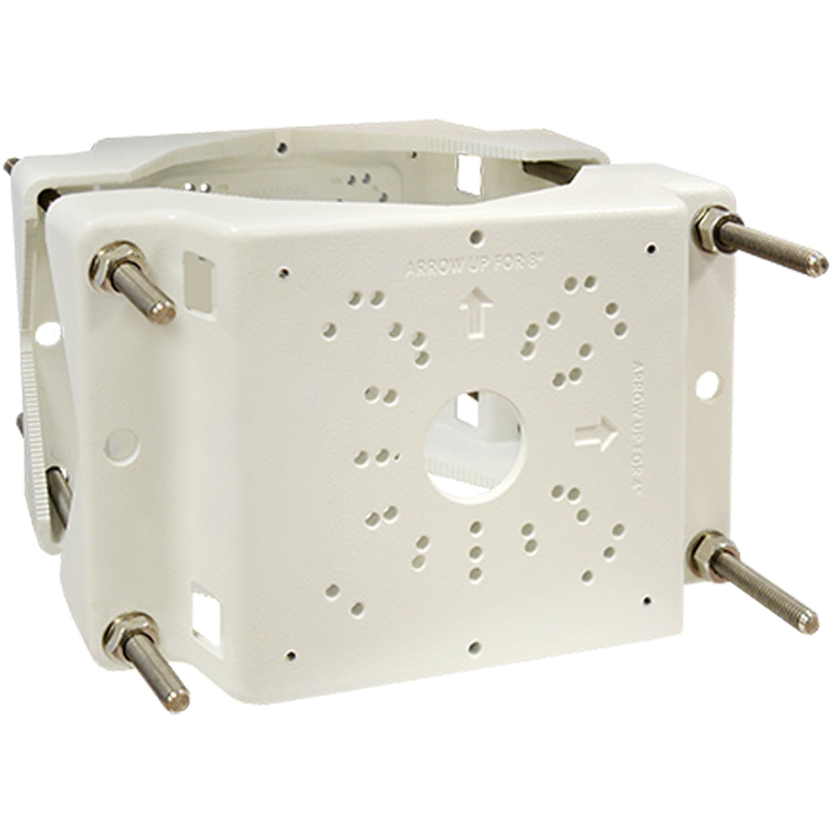ACTi PMAX-0508 | Pole Mount for PMAX-0203, PMAX-0204, PMAX-0205, PMAX-0206, PMAX-0704) , Supports 3" to 9" Poles