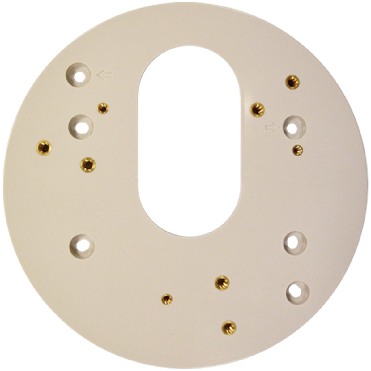 ACTi PMAX-0803 | Gang Box Converter for Indoor Domes, Supports 4" Square and Two-Gang Boxes