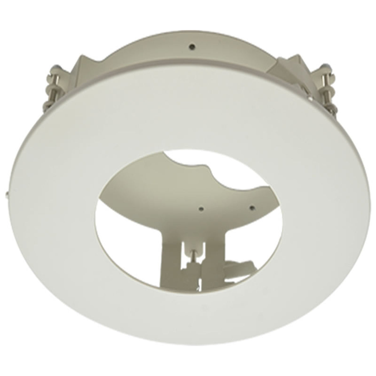 ACTi PMAX-1013 | Camera Outdoor Flush Mount Kit with 7.7" Diameter X 2.84" Height, Plastic/Iron, Warm Gray, for B8X, B9X