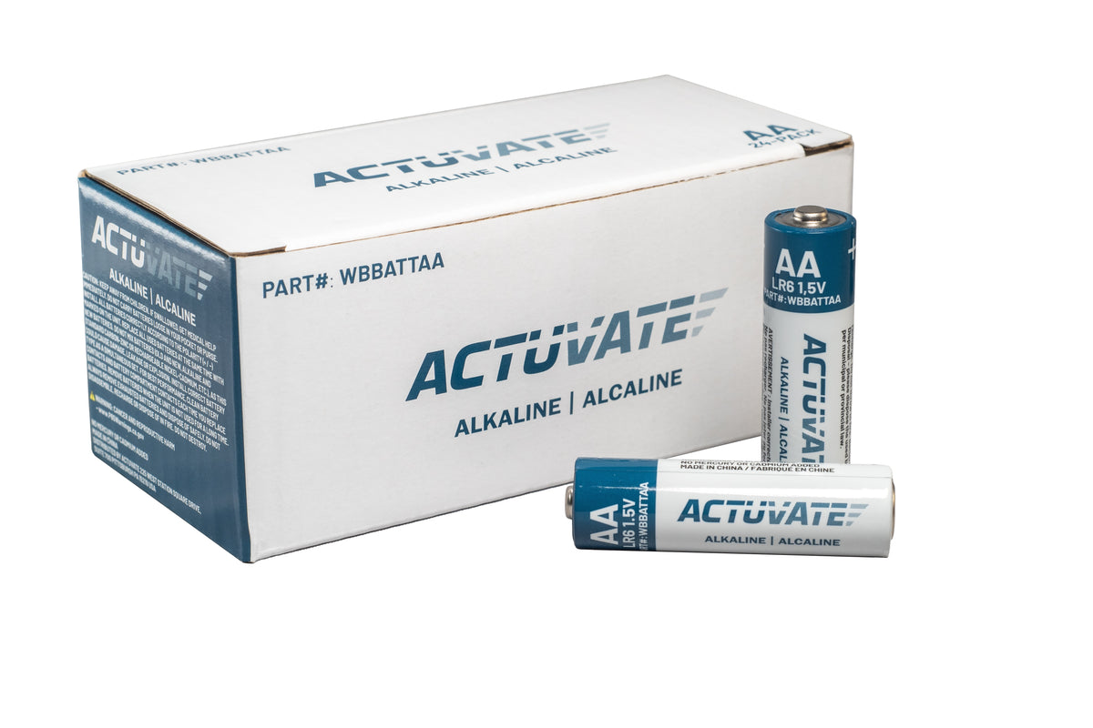 Actuvate 7151-24S | AA Batteries, Minimum Order Quantity (MOQ): 24 Units