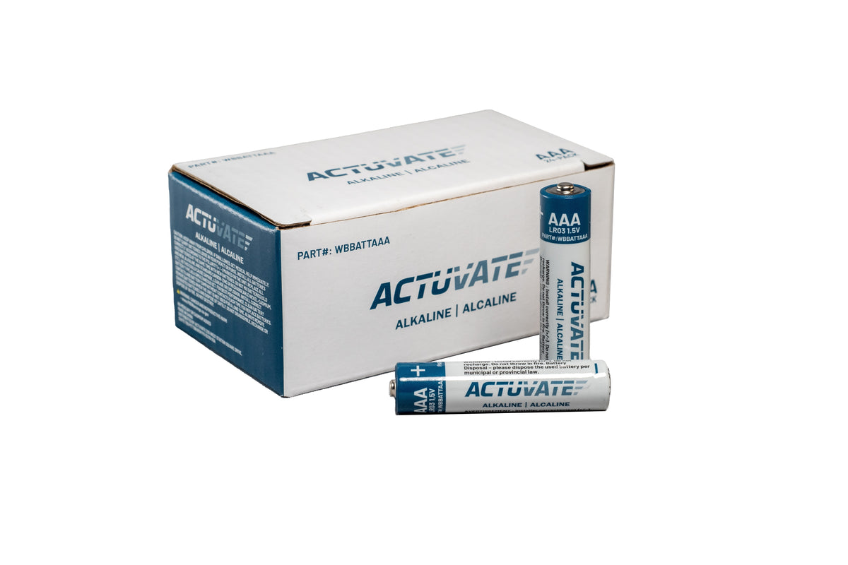 Actuvate 7171-24S | AAA Batteries, Minimum Order Quantity (MOQ): 24 Units