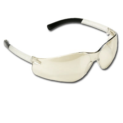 Actuvate ACTU59152 | Kohesion Safety Glasses Clear Frame, Indoor/Outdoor Silver Mirror Anti-Fog and Anti-Scratch Lens