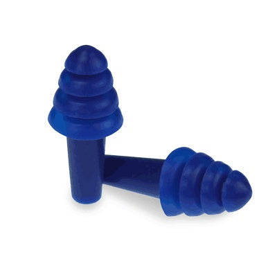 Actuvate ACTU81514 | 4-Flange Reusable Earplugs Uncorded, NRR 27dB, 100 Pair/Box