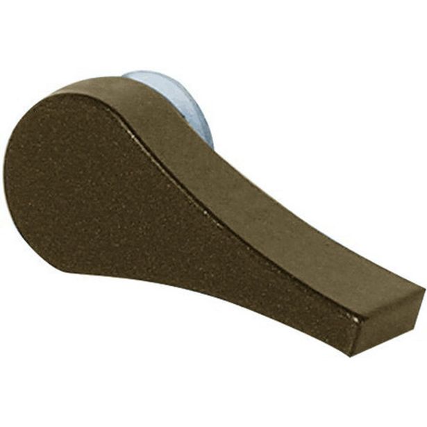 Adams Rite Manufacturing 1000-02-19-121 | Door Deadlock Turn, Perpendicular Drive, 47/64" Spindle Length, Dark Bronze Anodized