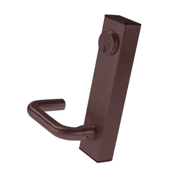 Adams Rite Manufacturing 3080E02-0-3U-50-10B | Exit Device Entry Trim, Electrified, Fail Secure, 24 Volt Dc, Round Handle, Universal Kit