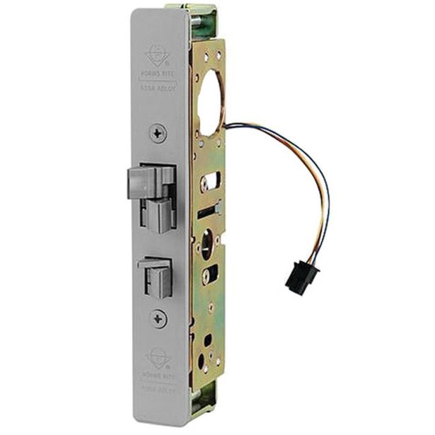 Adams Rite Manufacturing 4300-20-202-313 | Steel Hawk Latch Electrified Lock for Radius Mortised Strike in Dark Bronze