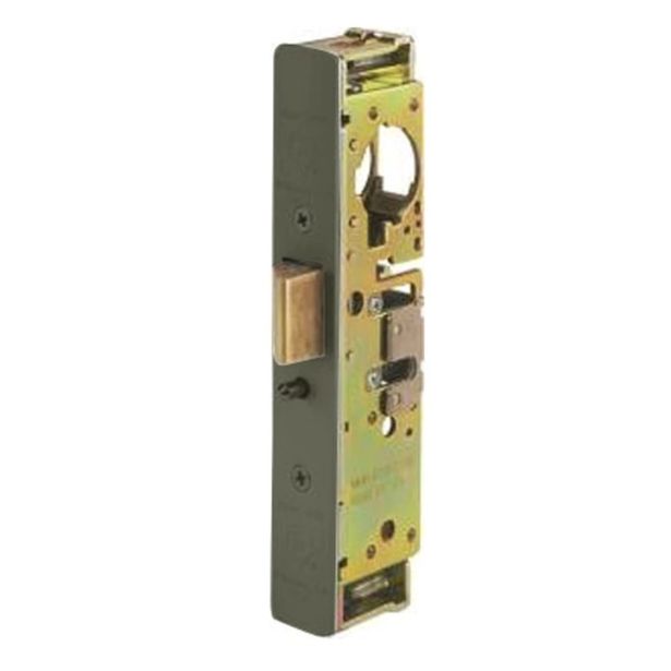 Adams Rite Manufacturing 4900-25-201-313 | Heavy Duty Deadlatch with Standard Faceplate in Dark Bronze