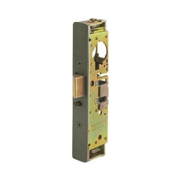 Adams Rite Manufacturing 4900-45-102-313 | Heavy Duty Deadlatch with Standard Faceplate in Dark Bronze