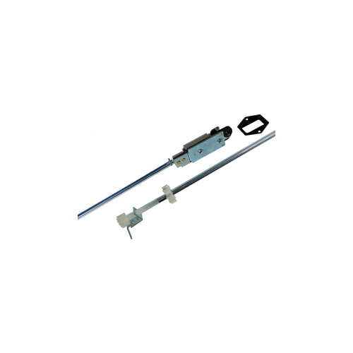 Adams Rite Manufacturing 4085-02-IB | Header Bolt for Pairs of Doors in Zinc Plated
