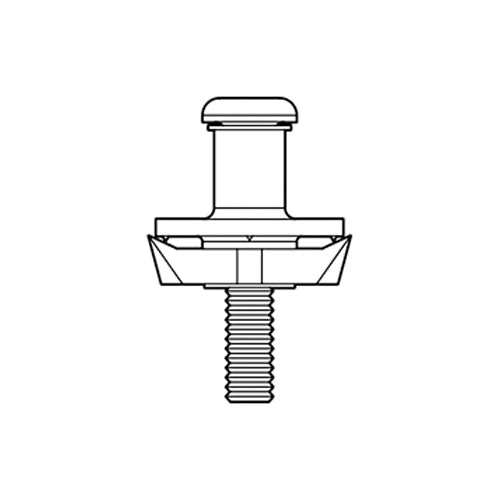 Adams Rite Manufacturing 31-0202 | Vertical Rod Part, Strike Assembly