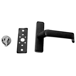 Adams Rite Manufacturing 4569-501-121 | Eurostyle Deadlatch Return End Handle, Dark Bronze Anodized