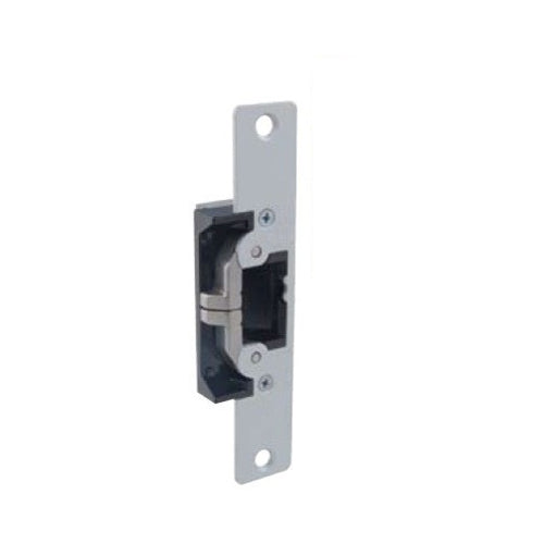 Adams Rite Manufacturing 7410-628 | Ultra line Electric Strike for Wood Jambs, Satin Aluminium Clear Anodized