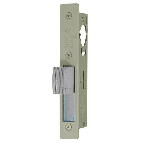 Adams Rite Manufacturing MS1850S-210-313 | MS1850S Series Deadlock with Straight Bolt and 31/32" Backset in Dark Bronze Anodized