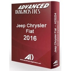 Advanced Diagnostics Usa ADS-234 | Vehicle Software Programs Key Cat A+ ADS113 Software with Cable, Smart Dongle for Jeep Chrysler Fiat Vehicle
