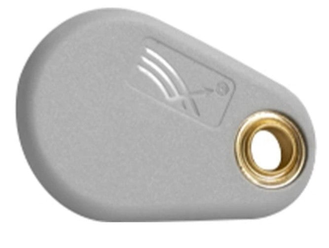 Aiphone AC-PF-40 | ABS 125 Khz Proximity Key Tag (with Brass Ring) - 40 Bit Format
